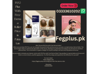 FEG Plus With Free Derma Roller Price in Sadiqabad